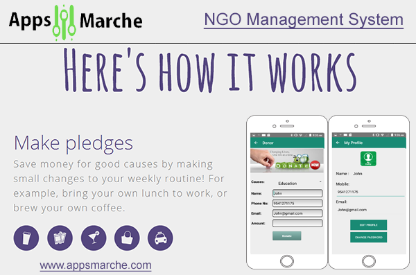 ngo business mobile app best solution for ngo, ngo management app, best ngo app, best app builder